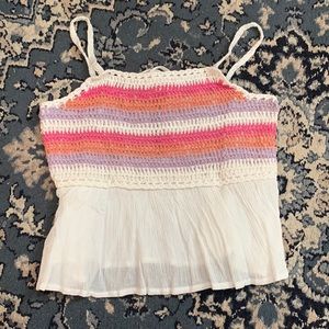 Crocheted Tank Top